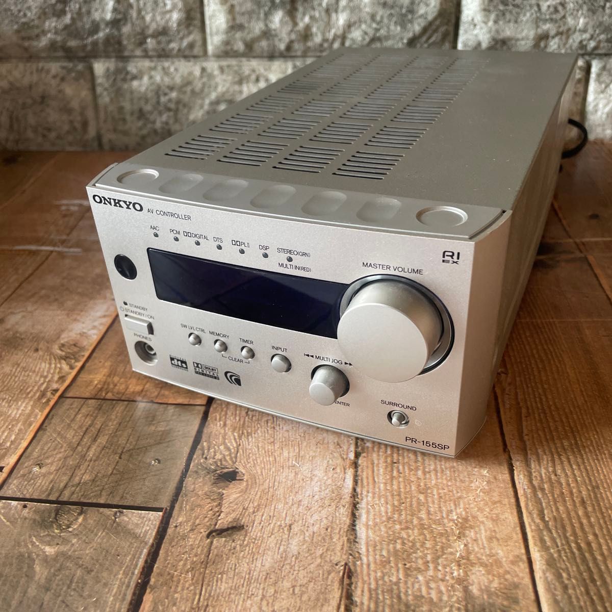 通電確認のみ【ジャンク】ONKYO AVコントローラー PR-155SP 通電確認のみ【ジャンク】ONKYO AVコントローラー PR-155SP