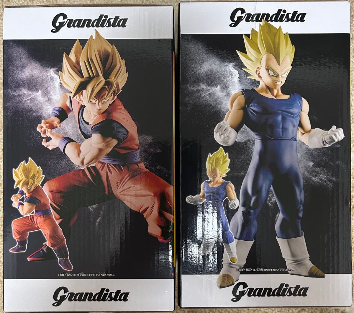 ドラゴンボールZ Grandista フィギュア 2体セット ベジータ 悟空 ドラゴンボールZ Grandista フィギュア 2体セット ベジータ 悟空