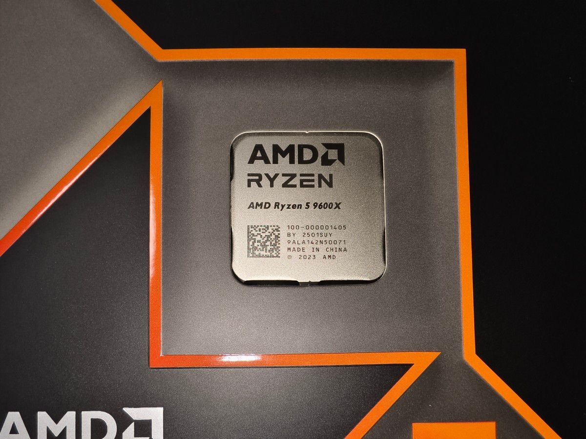 新品未開封AMD Ryzen5 CPU 9600x|Yahoo!フリマ(旧PayPayフリマ) 新品未開封AMD Ryzen5 CPU 9600x|Yahoo!フリマ(旧PayPayフリマ)