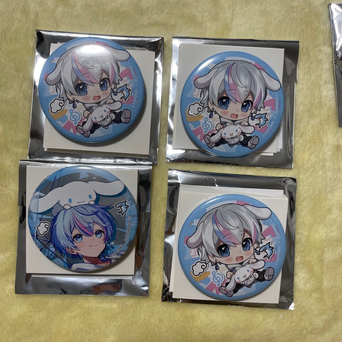 シクフォニ 雨乃こさめ 等身 デフォ 缶バッジ サンリオコラボ シクフォニ 雨乃こさめ 等身 デフォ 缶バッジ サンリオコラボ
