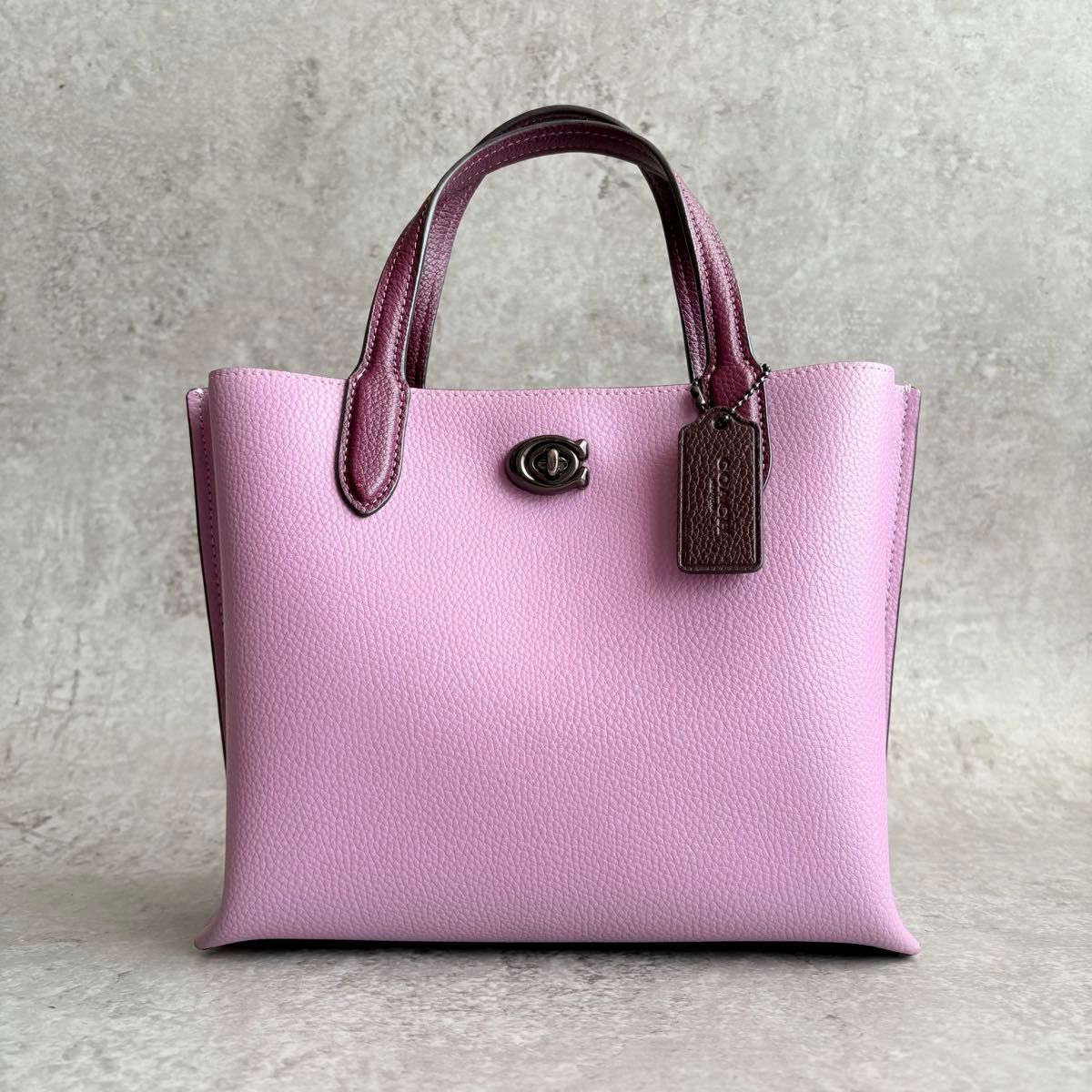 極美品】COACH コーチ 2way ハンドバッグ ショルダーバッグ 極美品】COACH コーチ 2way ハンドバッグ ショルダーバッグ