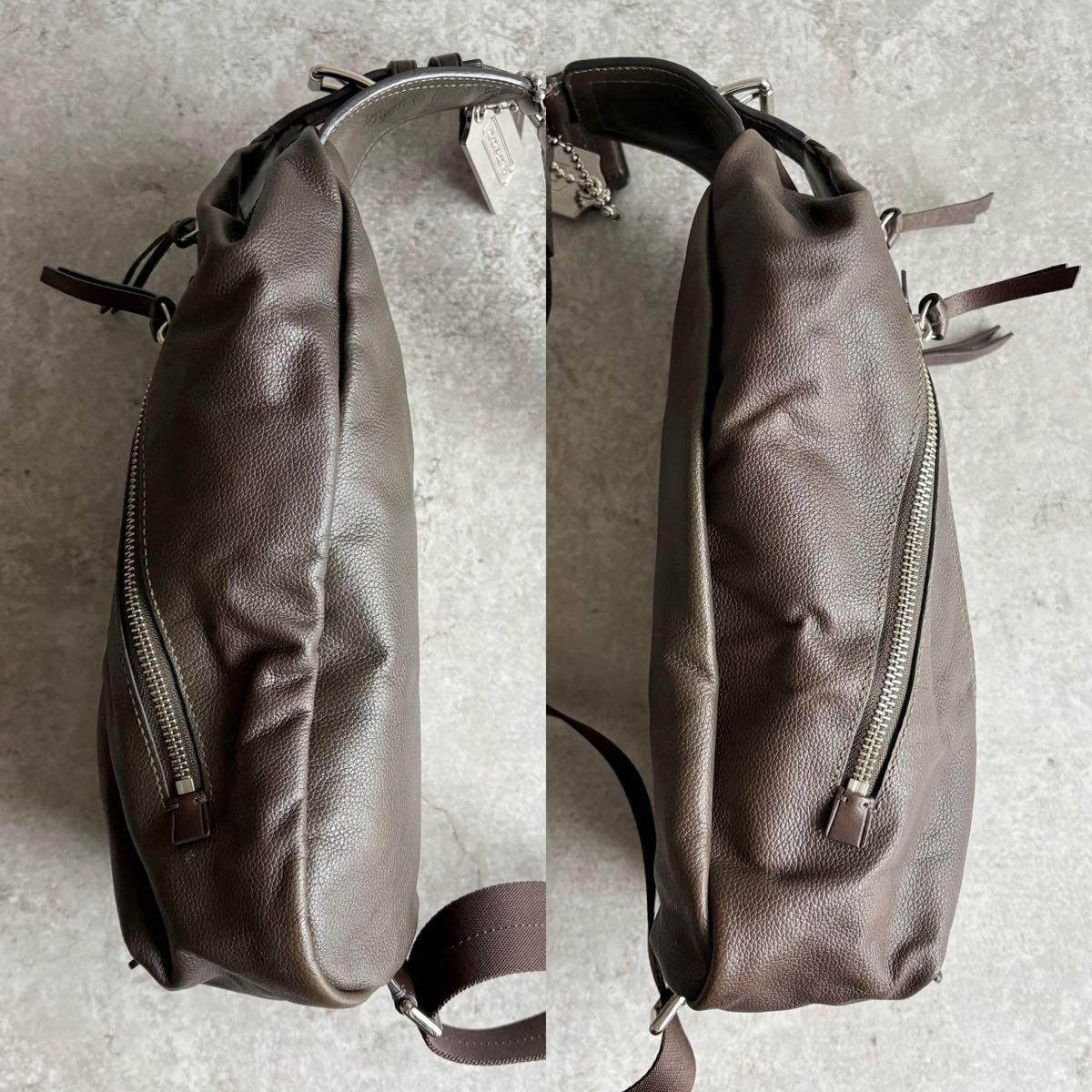 極美品】COACH コーチ トンプソン ボディバッグ ショルダー 極美品】COACH コーチ トンプソン ボディバッグ ショルダー