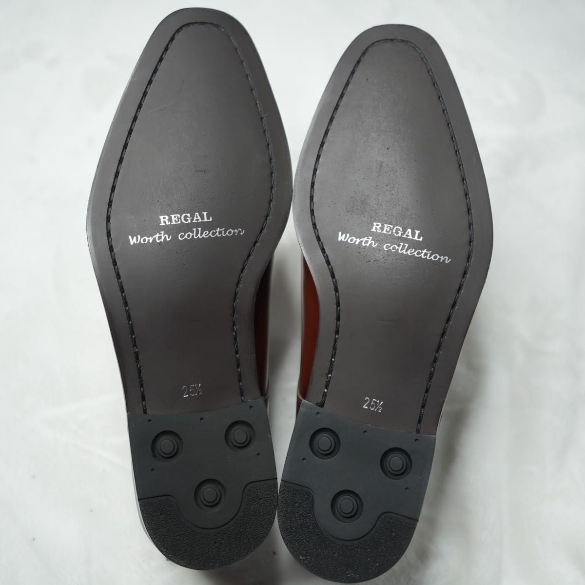 極美品》REGAL リーガル ダブルモンク ビジネスシューズ 25 5 極美品》REGAL リーガル ダブルモンク ビジネスシューズ 25 5