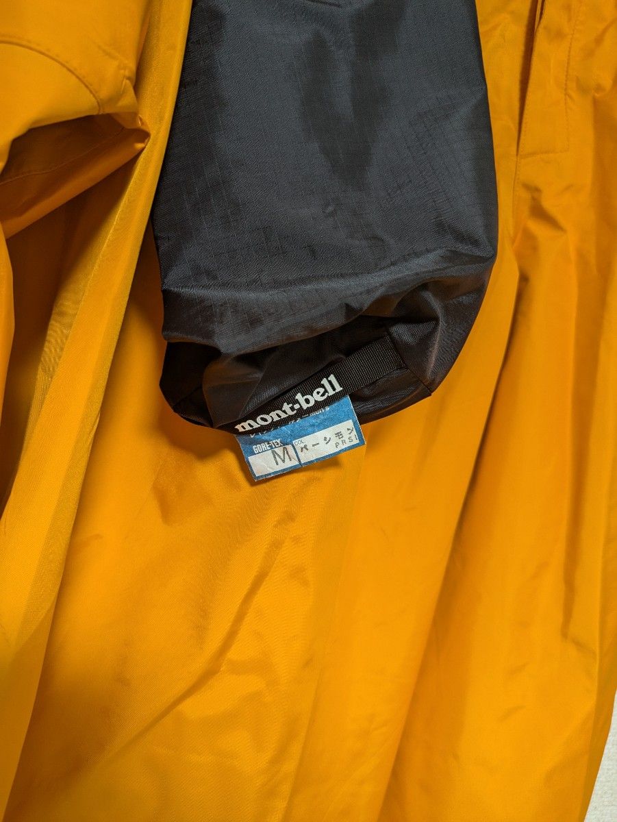ほぼ新品 GORE-TEX レインウェア上下 メンズL オレンジ モンベル ほぼ新品 GORE-TEX レインウェア上下 メンズL オレンジ モンベル