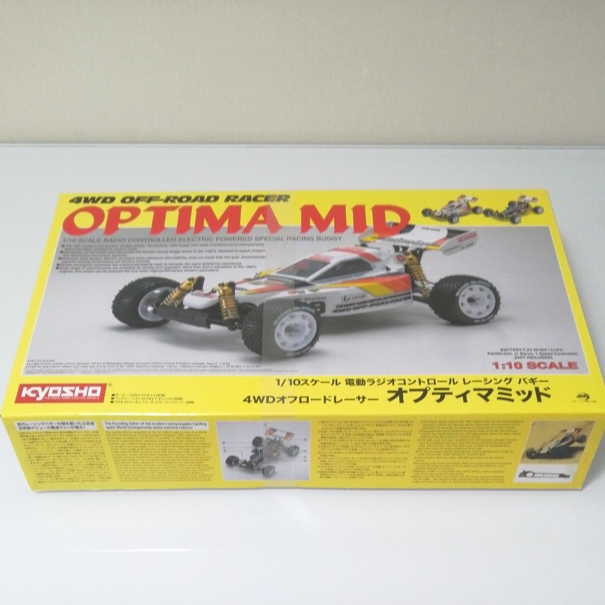 京商 1/10 4WDオフロードレーサー オプティマミッド 未開封 京商 1/10 4WDオフロードレーサー オプティマミッド 未開封