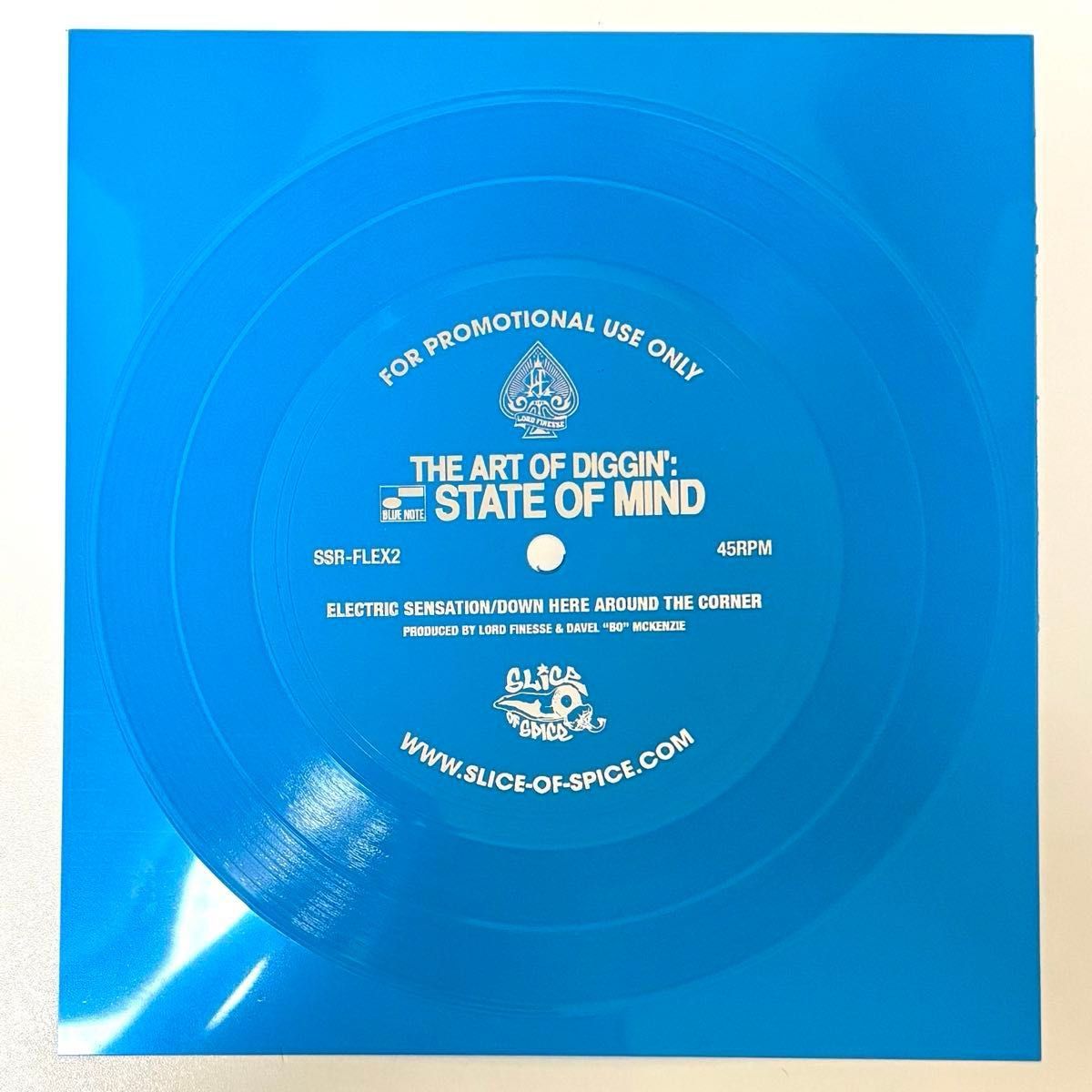 Lord Finesse Promo Only ソノシート Rap45 超激レア Lord Finesse Promo Only ソノシート Rap45 超激レア カバー