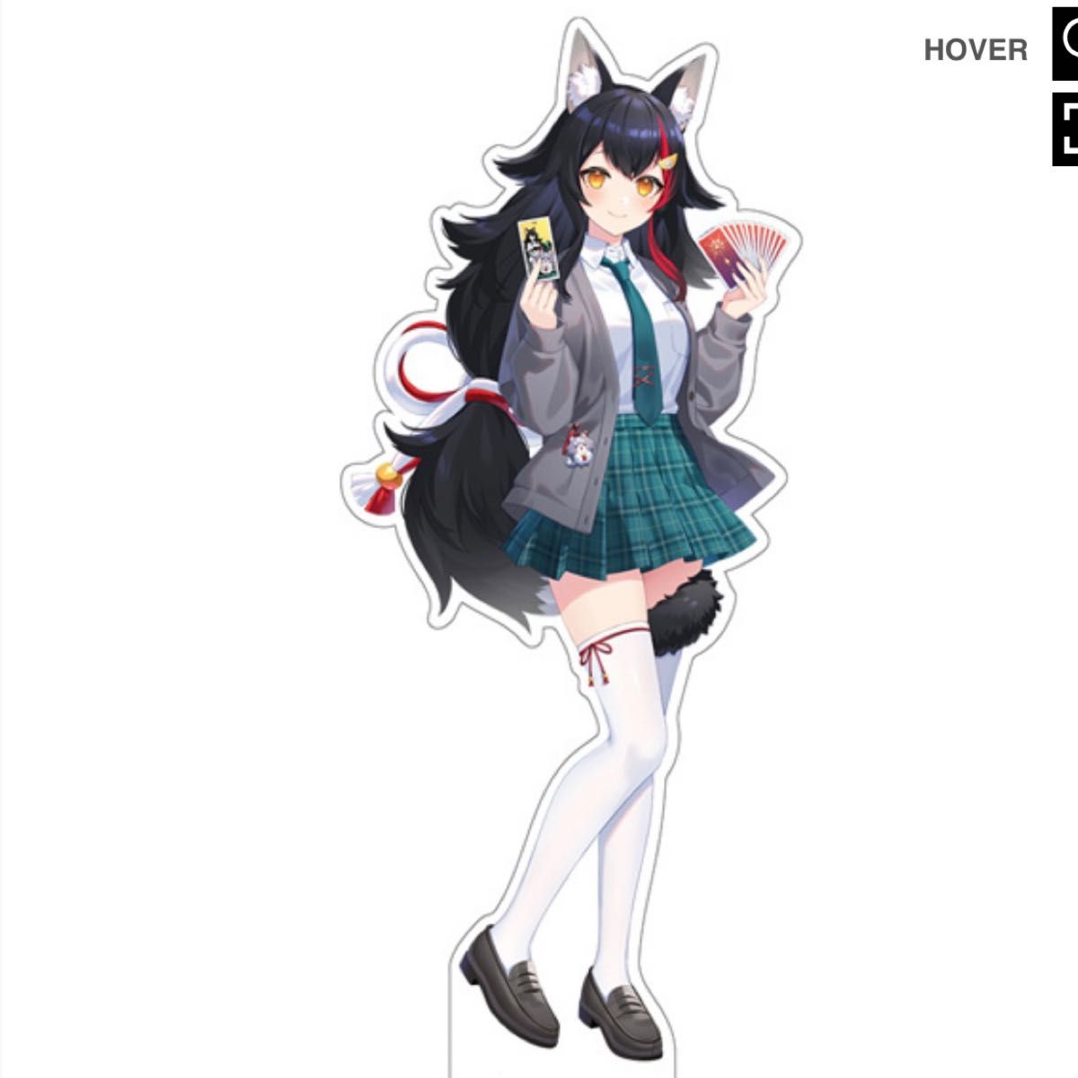 2点セット】【海外限定】ホロライブ 大神ミオ アクリルスタンド 2点セット】【海外限定】ホロライブ 大神ミオ アクリルスタンド