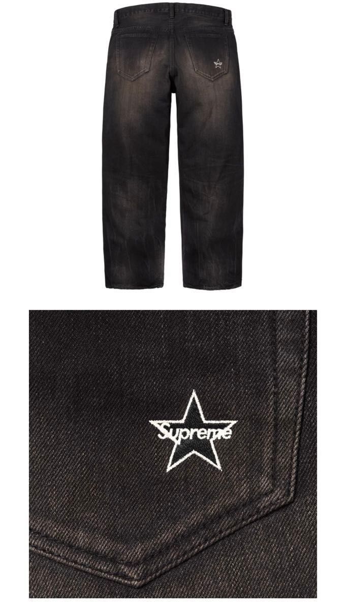 Supreme Distressed Loose Fit Selvedge Jean Supreme Distressed Loose Fit Selvedge Jean