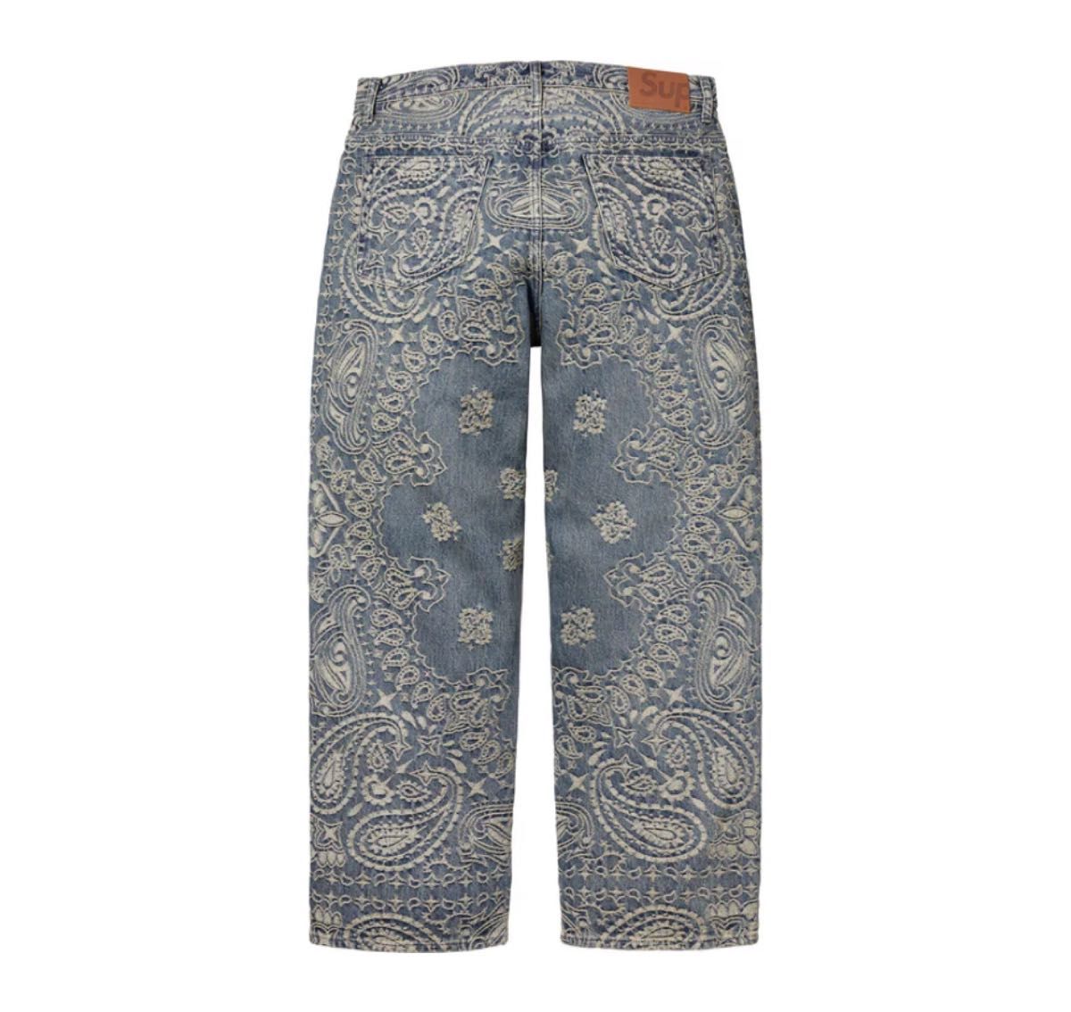 Supreme Bandana Jacquard Baggy Jean Supreme Bandana Jacquard Baggy Jean