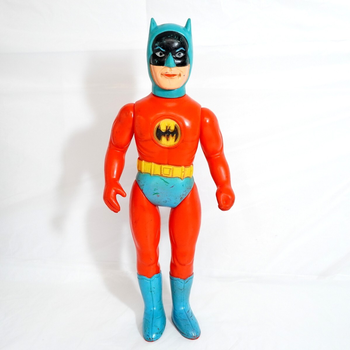 1000円スタート ソフビ フィギュア バットマン ケンリック 約H29 1000円スタート ソフビ フィギュア バットマン ケンリック 約H29
