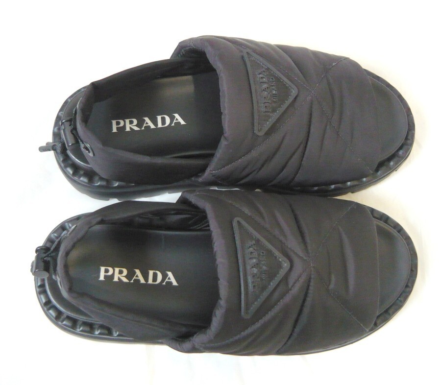 1000円スタート サンダル PRADA プラダ RE-NYLON キルティング 1000円スタート サンダル PRADA プラダ RE-NYLON キルティング