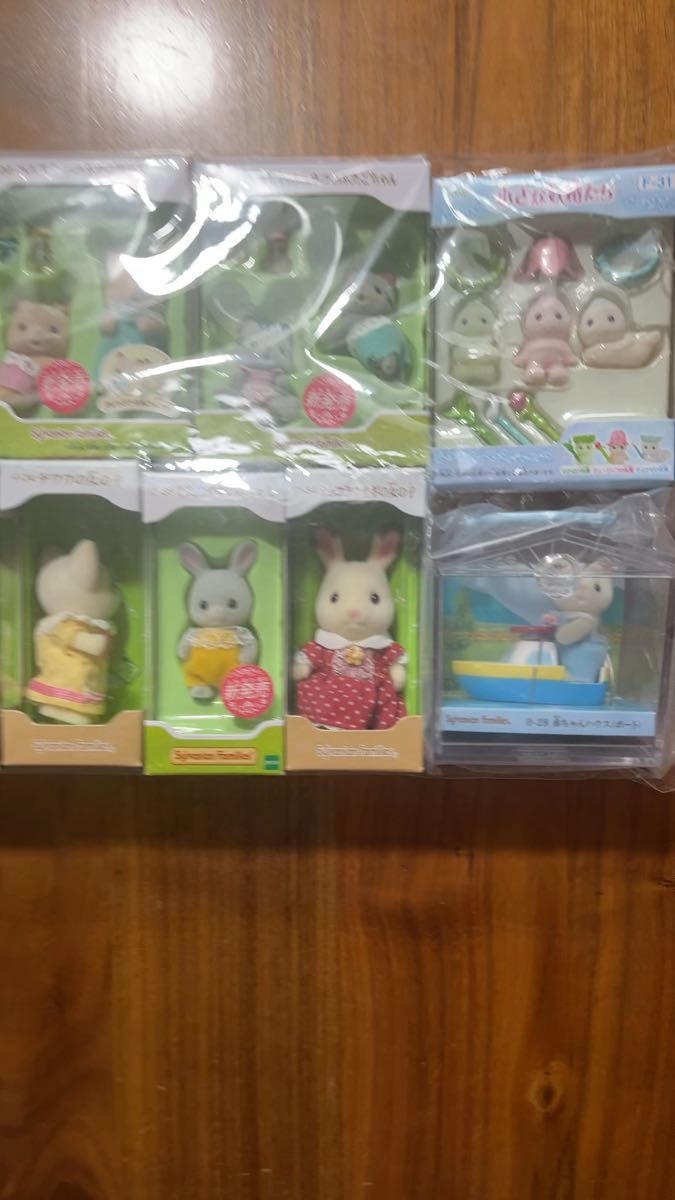 シルバニアファミリー廃盤セット(小さな妖精たち、ハムスターのふたごちゃん入り)
