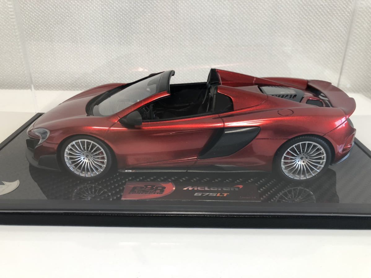 1/18 BBR マクラーレン 675LT スパイダー 2016 ボルケーノレッド