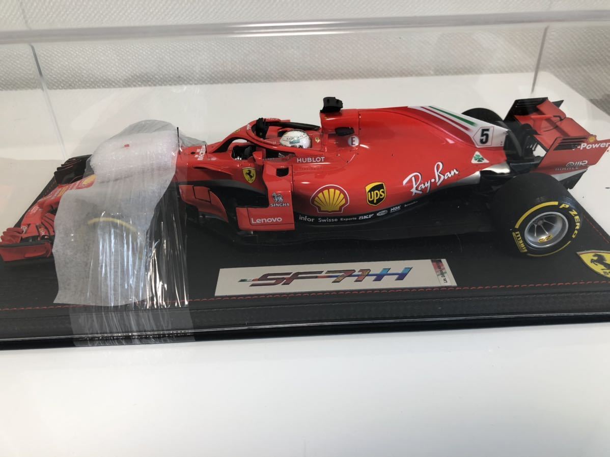 1/18 BBR フェラーリ SF71 ベッテル オーストラリアGP Winner 100台限定の画像2