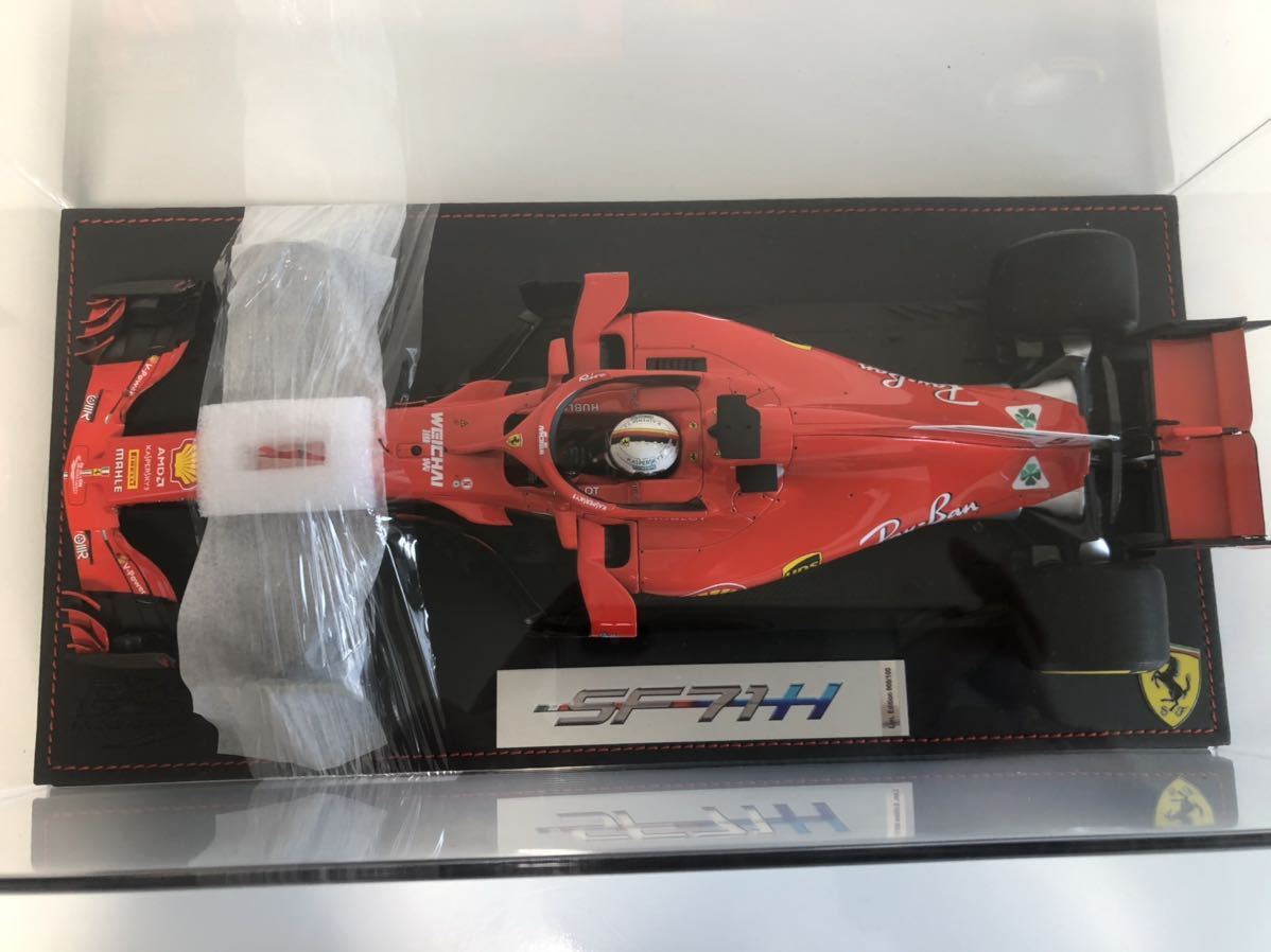 1/18 BBR フェラーリ SF71 ベッテル オーストラリアGP Winner 100台限定の画像3