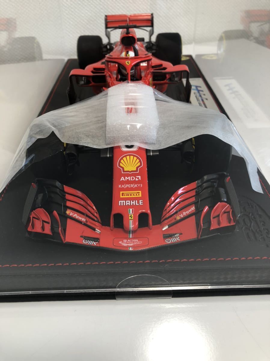 1/18 BBR フェラーリ SF71 ベッテル オーストラリアGP Winner 100台限定の画像4