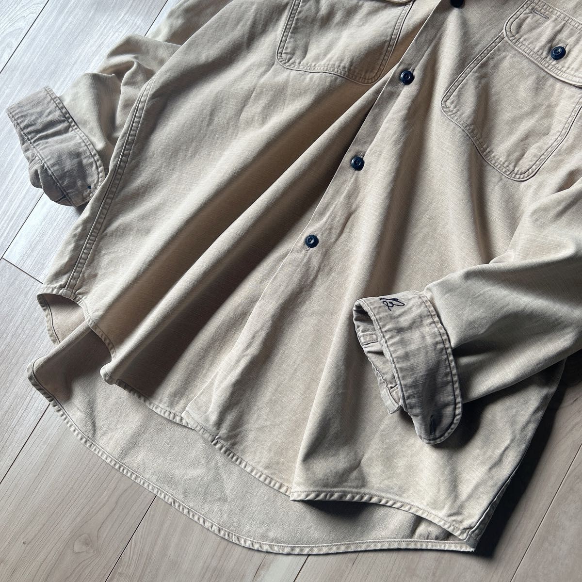 マディソンブルー MADISONBLUE ハンプトン バックサテンシャツ マディソンブルー MADISONBLUE ハンプトン バックサテンシャツ