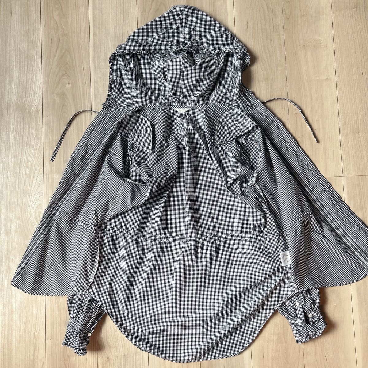 美品 ピンクハウス PINK HOUSE ギンガムチェック柄 フード付き 美品 ピンクハウス PINK HOUSE ギンガムチェック柄 フード付き