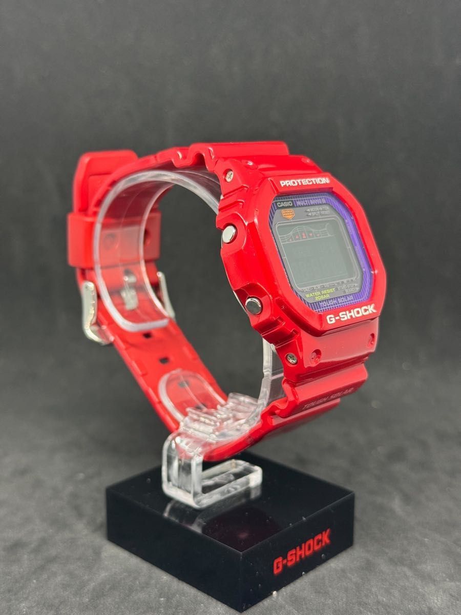G-SHOCK GWX-5600C-4JF 稼動美品 レッド電波ソーラー G-LIDE G-SHOCK GWX-5600C-4JF 稼動美品 レッド電波ソーラー G-LIDE