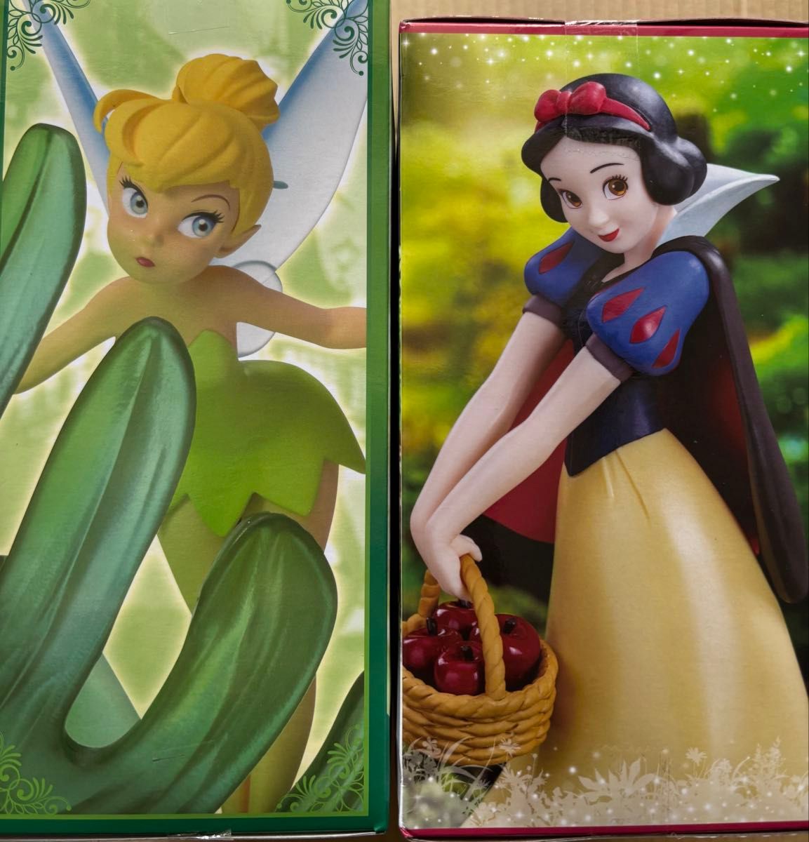 未開封】ディズニー フィギュア ティンカーベル 白雪姫 セット 未開封】ディズニー フィギュア ティンカーベル 白雪姫 セット