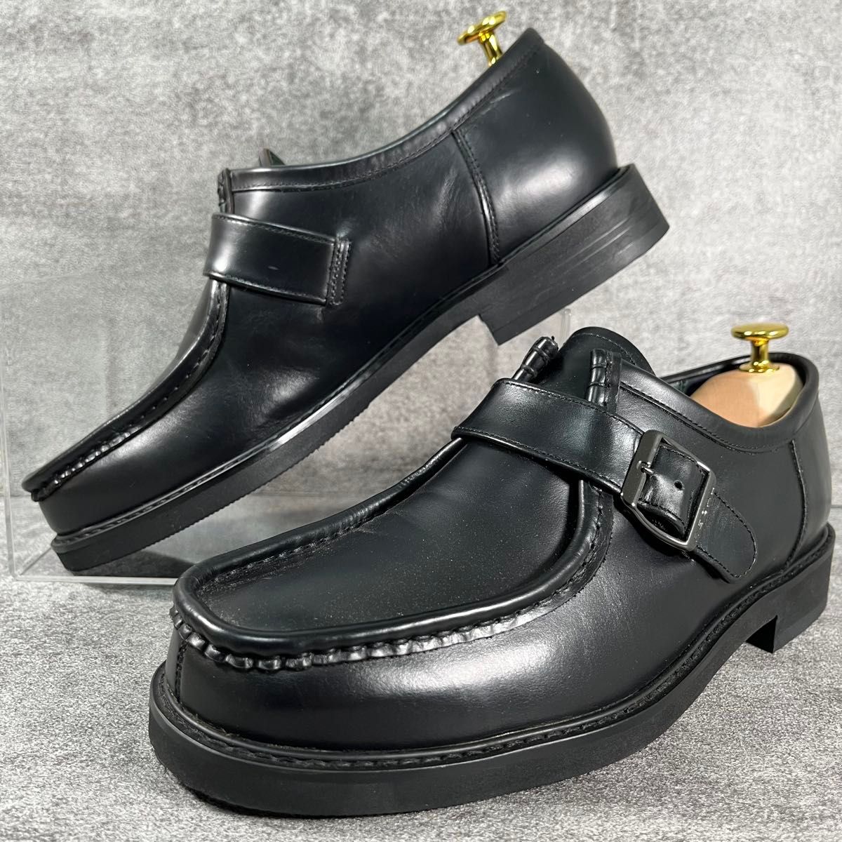 REGAL リーガル チロリアンシューズ レザー ブラック 黒 BLACK REGAL リーガル チロリアンシューズ レザー ブラック 黒 BLACK