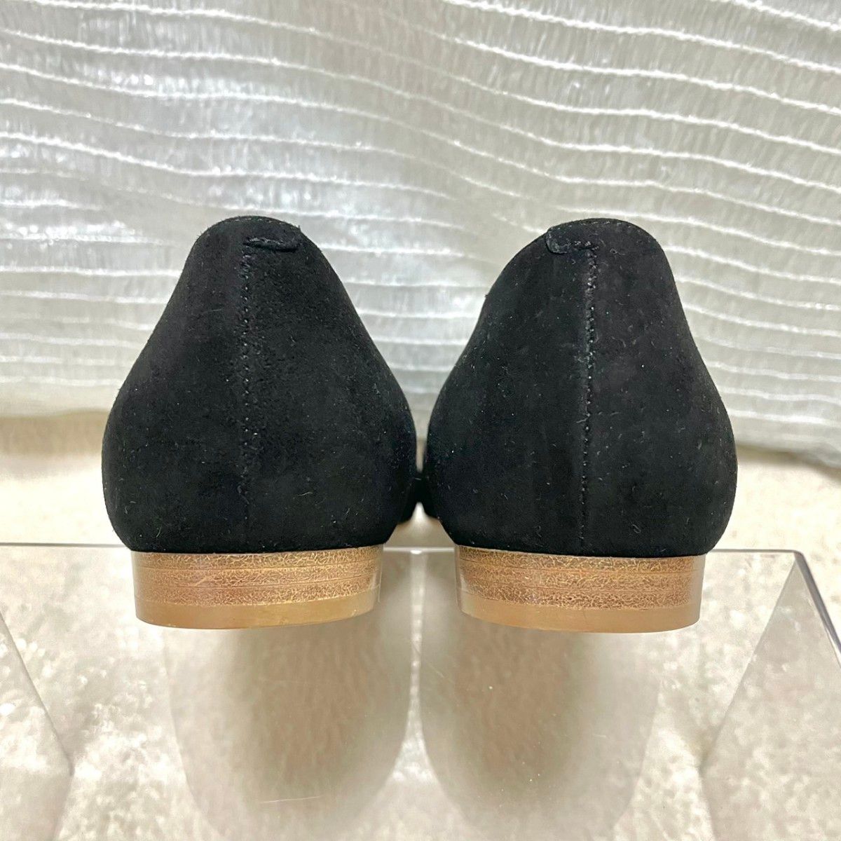 新品 未使用 極美品 ペリーコ アネッリ フラットパンプス 型押し 新品 未使用 極美品 ペリーコ アネッリ フラットパンプス 型押し