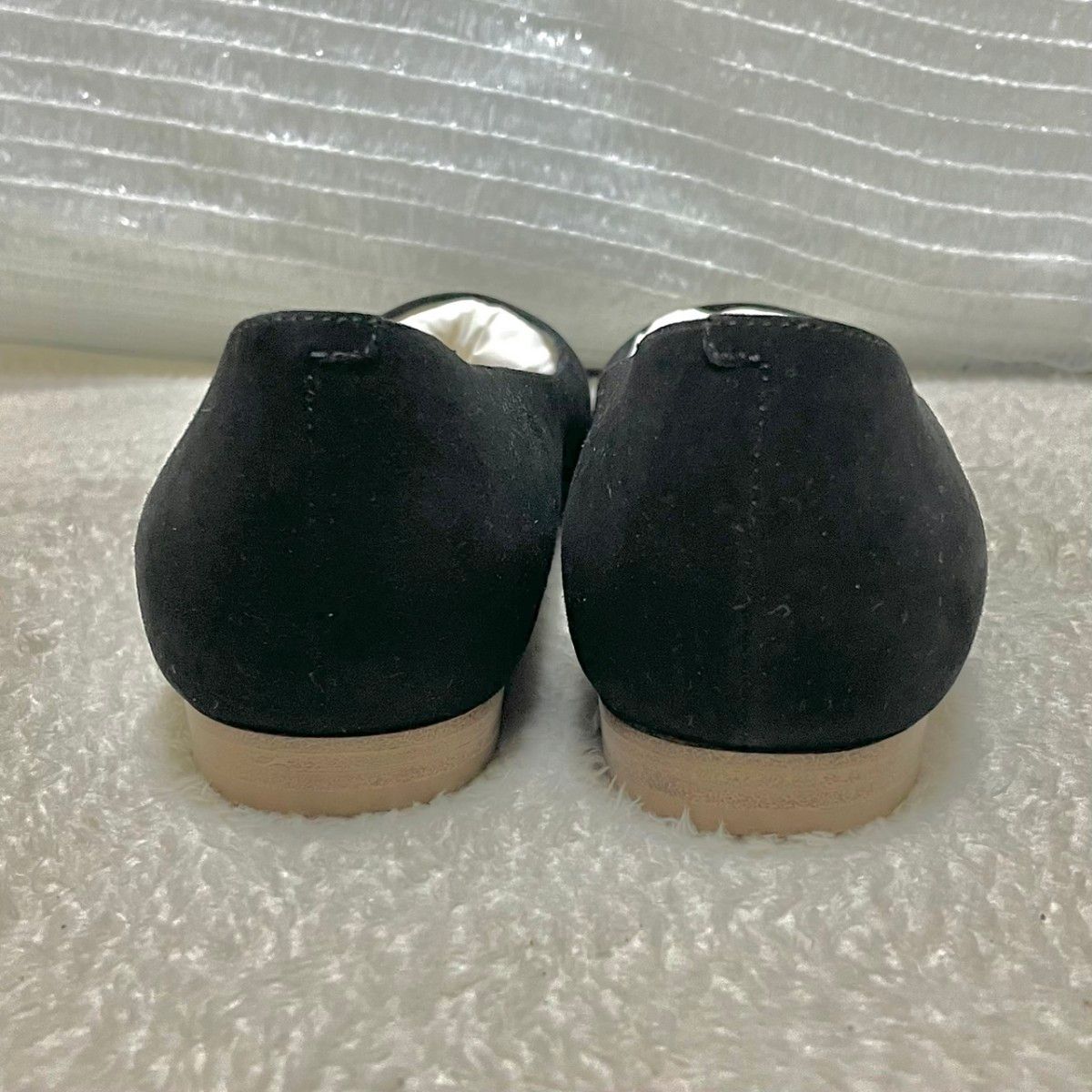新品 未使用 極美品 ペリーコ アネッリ フラットパンプス 型押し 新品 未使用 極美品 ペリーコ アネッリ フラットパンプス 型押し