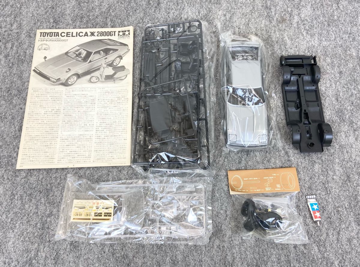 D25上E8 未組立 TAMIYA タミヤ TOYOTA CELICAXX 2800GT トヨタ D25上E8 未組立 TAMIYA タミヤ TOYOTA CELICAXX 2800GT トヨタ