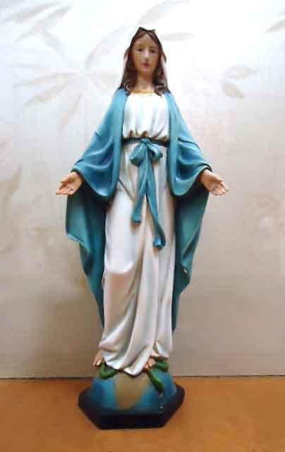 ヤフオク 西洋彫刻 聖母マリア像 キリスト教 マリア様 彫