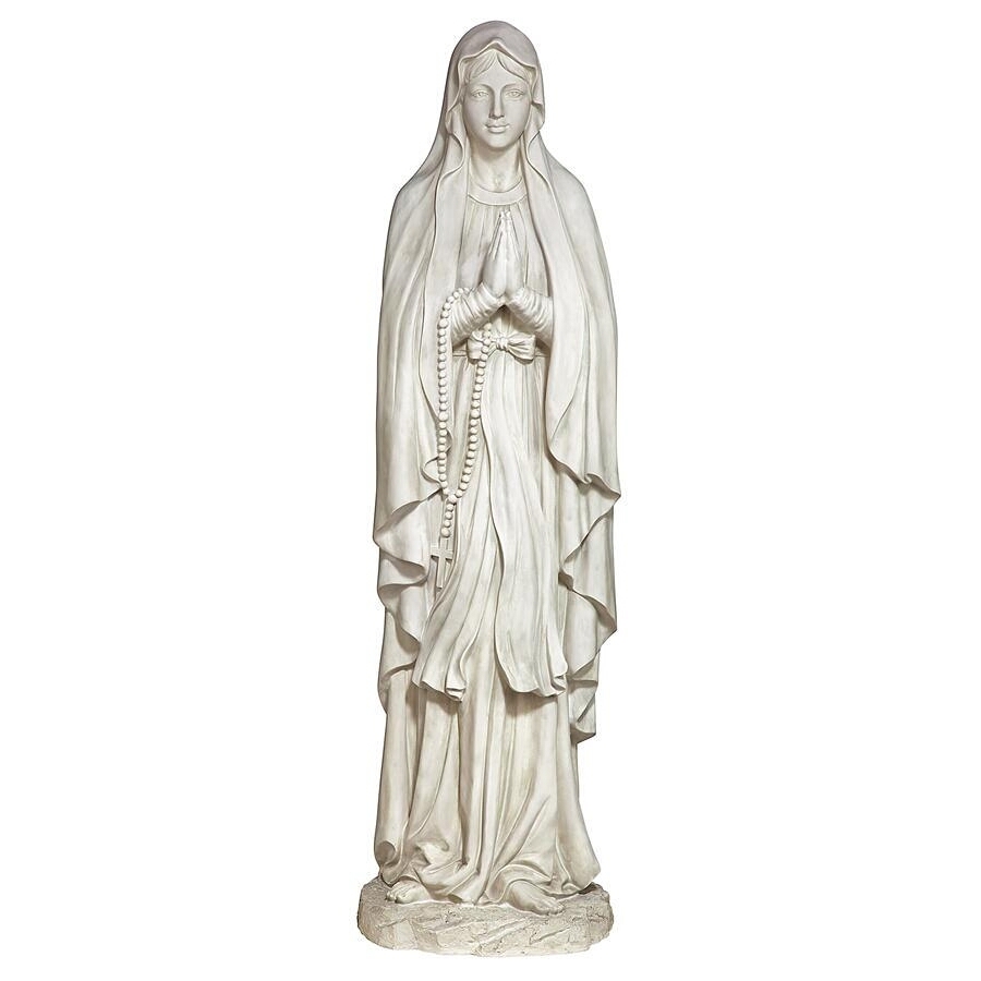 タイムセール！】 聖母マリア 天国の光の像 彫像 彫刻 カトリック教会