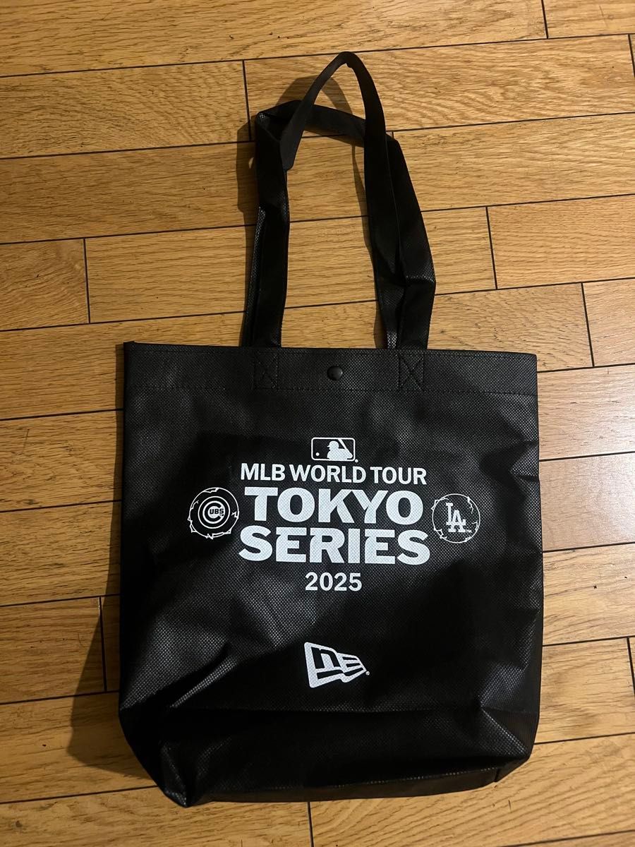 NEW ERA TOKYO SERIES 2025 トートバッグ 限定 大谷翔平 限定 黒 NEW ERA TOKYO SERIES 2025 トートバッグ 限定 大谷翔平 限定 黒