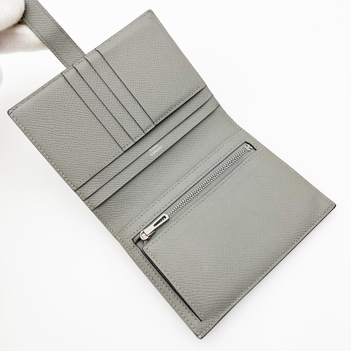 使用わずか HERMES エルメス べアン コンパクト ヴォーエプソン 使用わずか HERMES エルメス べアン コンパクト ヴォーエプソン