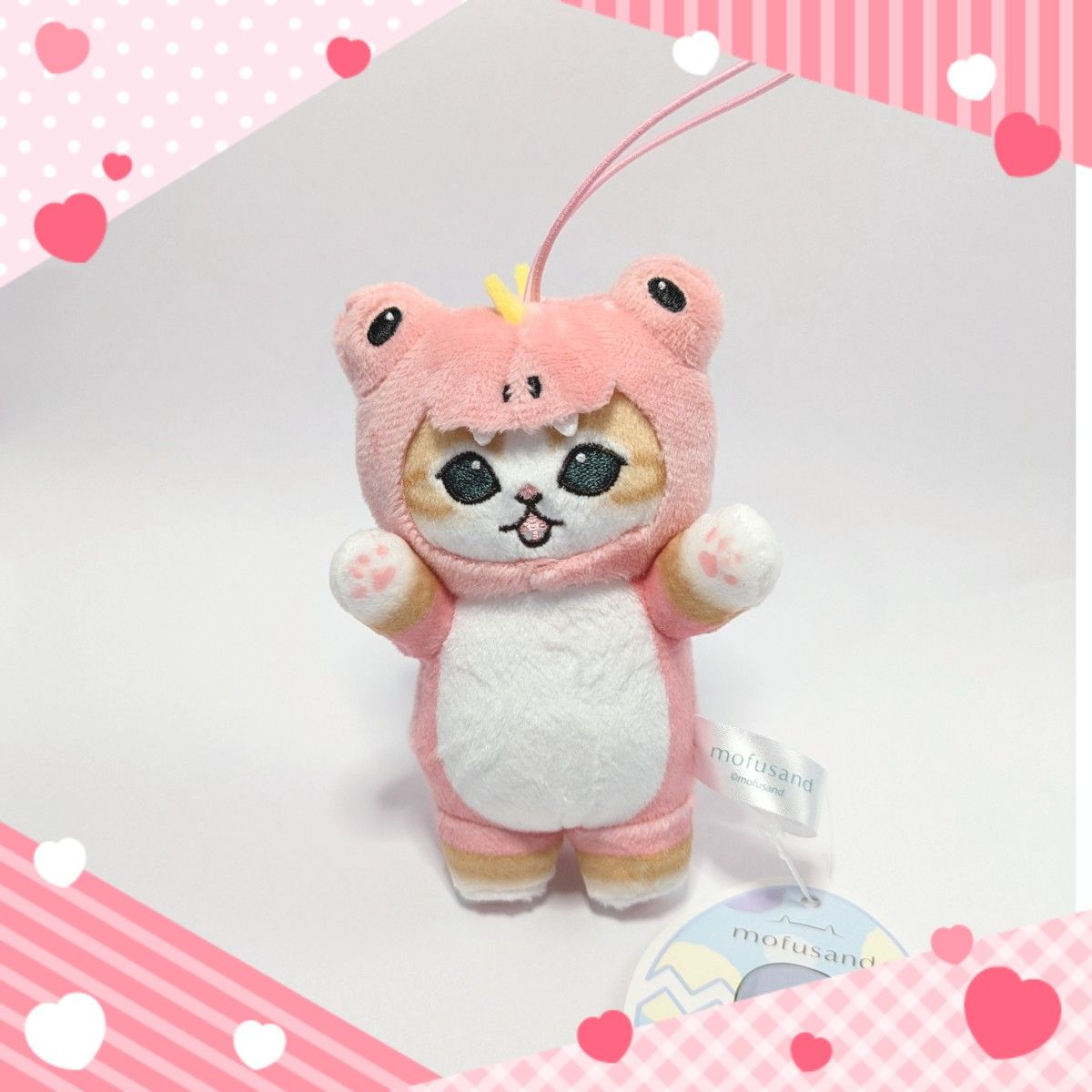 ピンク】mofusand かいじゅうにゃんマスコット|Yahoo!フリマ ピンク】mofusand かいじゅうにゃんマスコット|Yahoo!フリマ