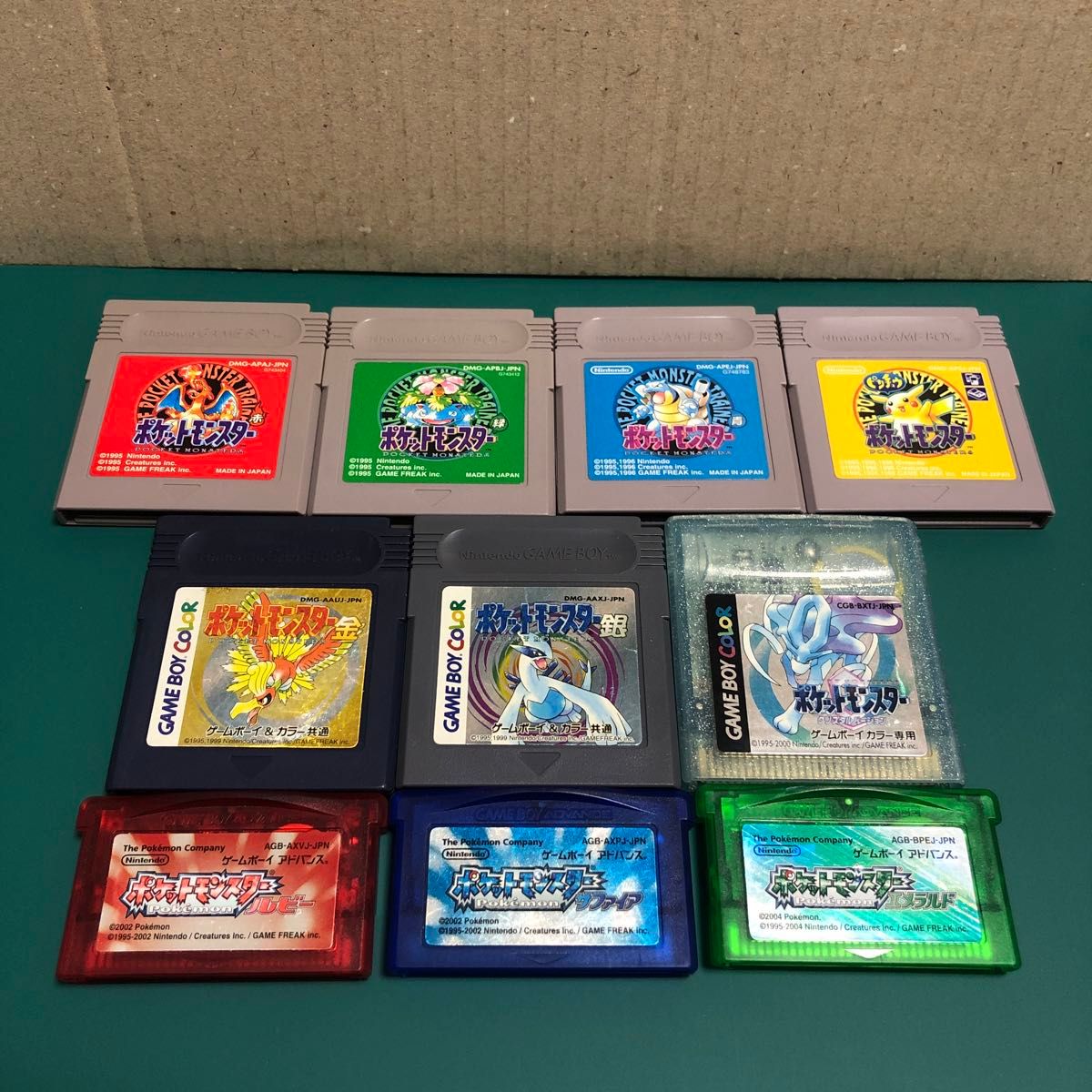 ポケットモンスター/ポケモン(ゲームボーイ/GB GBC GBA ポケットモンスター/ポケモン(ゲームボーイ/GB GBC GBA