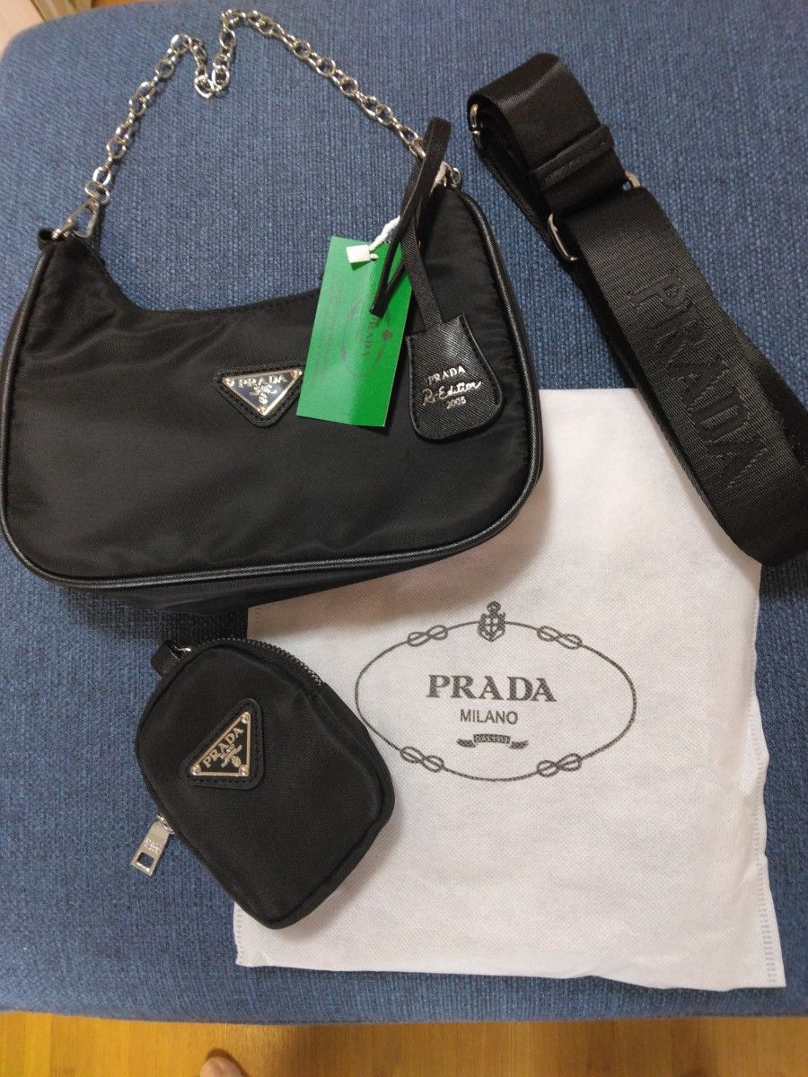 PRADA ナイロン ショルダーバッグポーチ付き|Yahoo!フリマ(旧 PRADA ナイロン ショルダーバッグポーチ付き|Yahoo!フリマ(旧