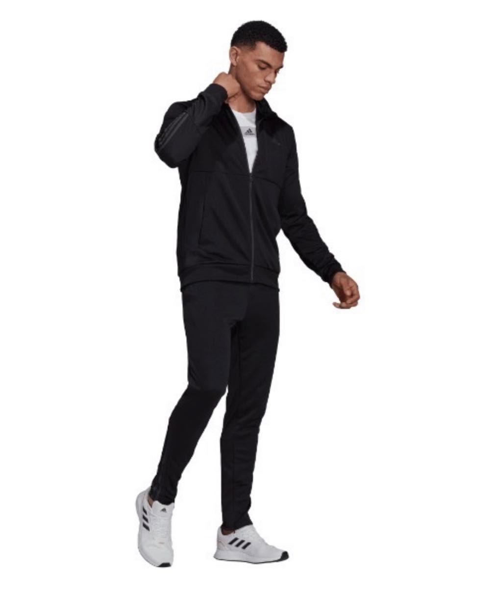 adidas アディダス ジャージ 上下 セットアップ 黒 希少XL 未 adidas アディダス ジャージ 上下 セットアップ 黒 希少XL 未