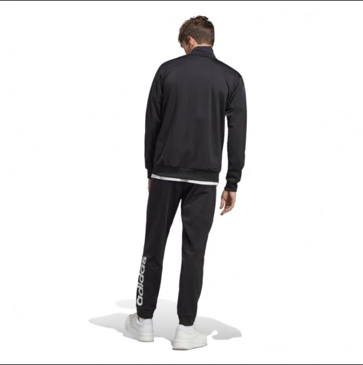 adidas アディダス ジャージ 上下 セットアップ 黒 希少 2XL 未 adidas アディダス ジャージ 上下 セットアップ 黒 希少 2XL 未