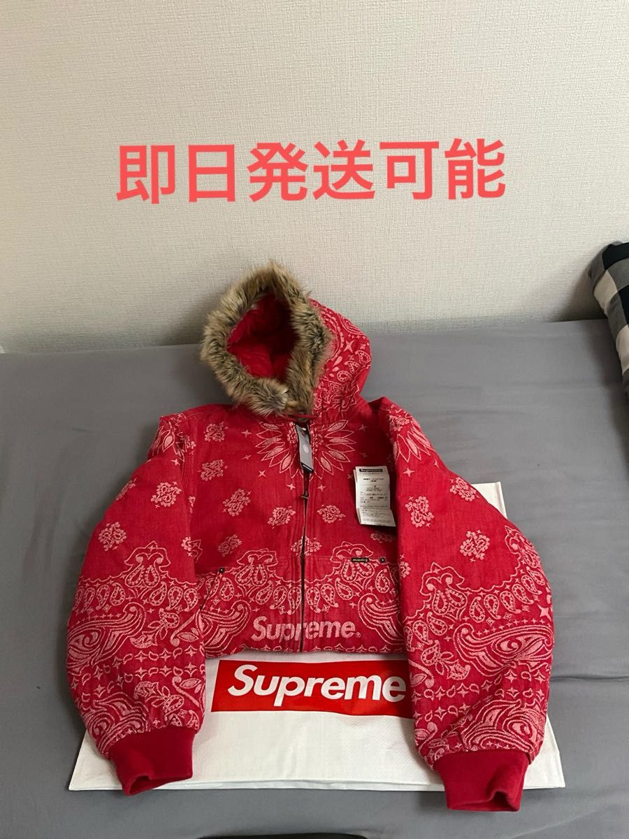 Supreme Bandana Jacquard Denim jacket Lサイズ|Yahoo!フリマ Supreme Bandana Jacquard Denim jacket Lサイズ|Yahoo!フリマ