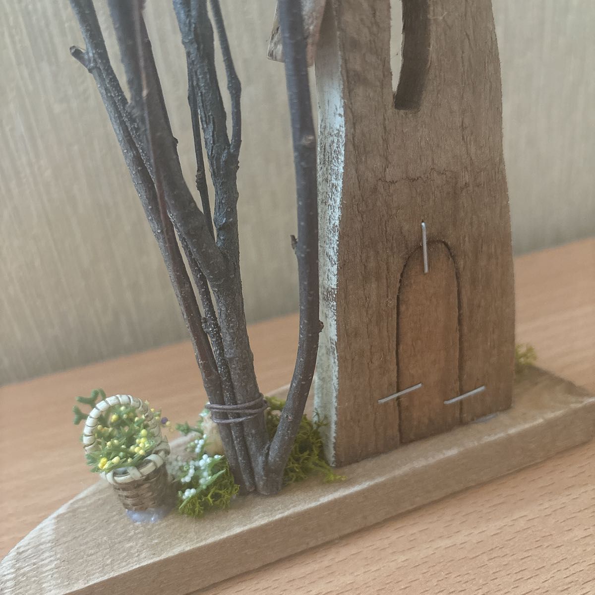 おうち オブジェ 置物 古材 ハンドメイド 作家さん アンティーク おうち オブジェ 置物 古材 ハンドメイド 作家さん アンティーク