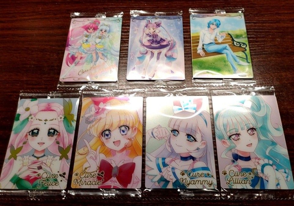 プリキュア ウエハース HR ニャミー ミラクル リリアン プリキュア ウエハース HR ニャミー ミラクル リリアン