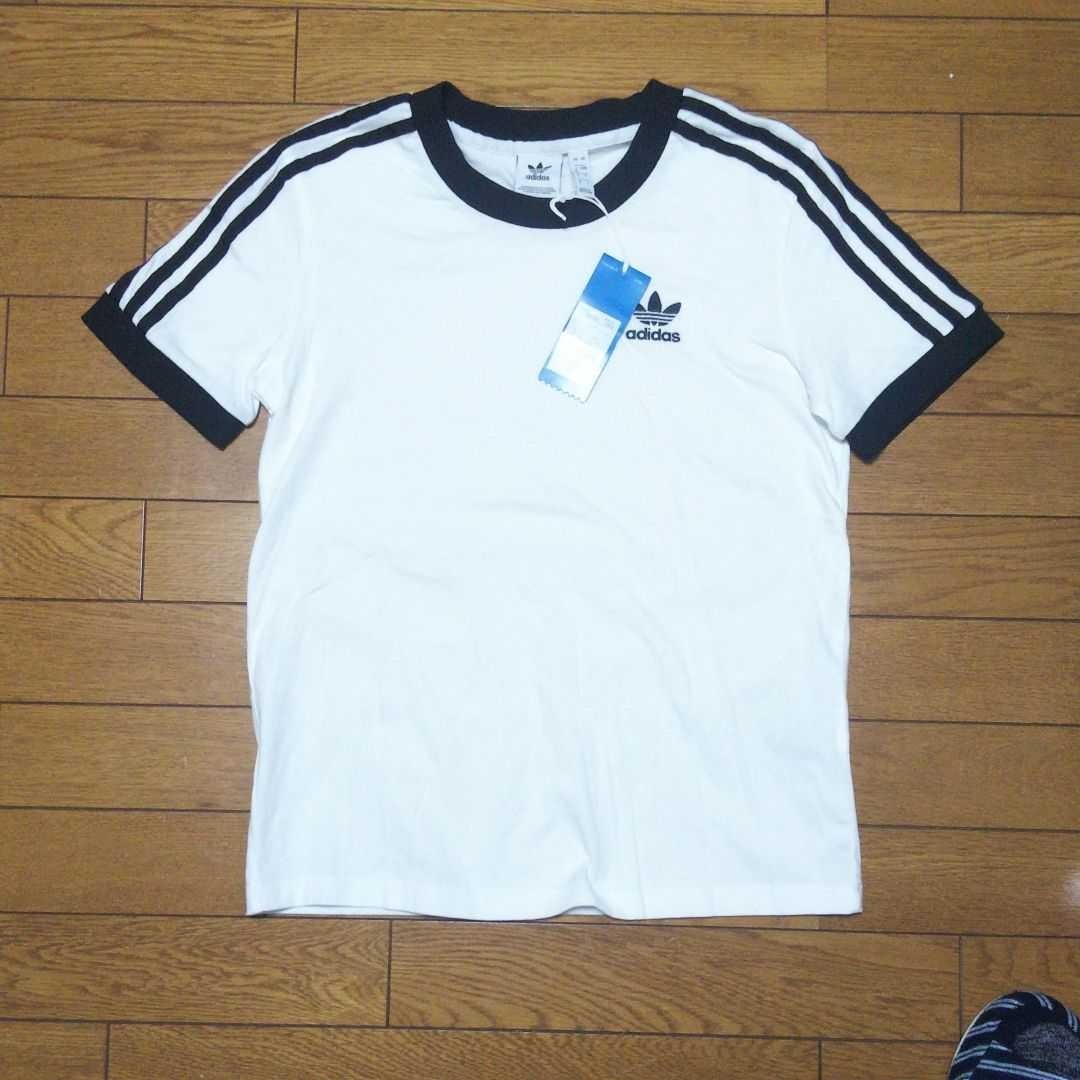 adidas アディダスオリジナルス XL Tシャツ 白 新品