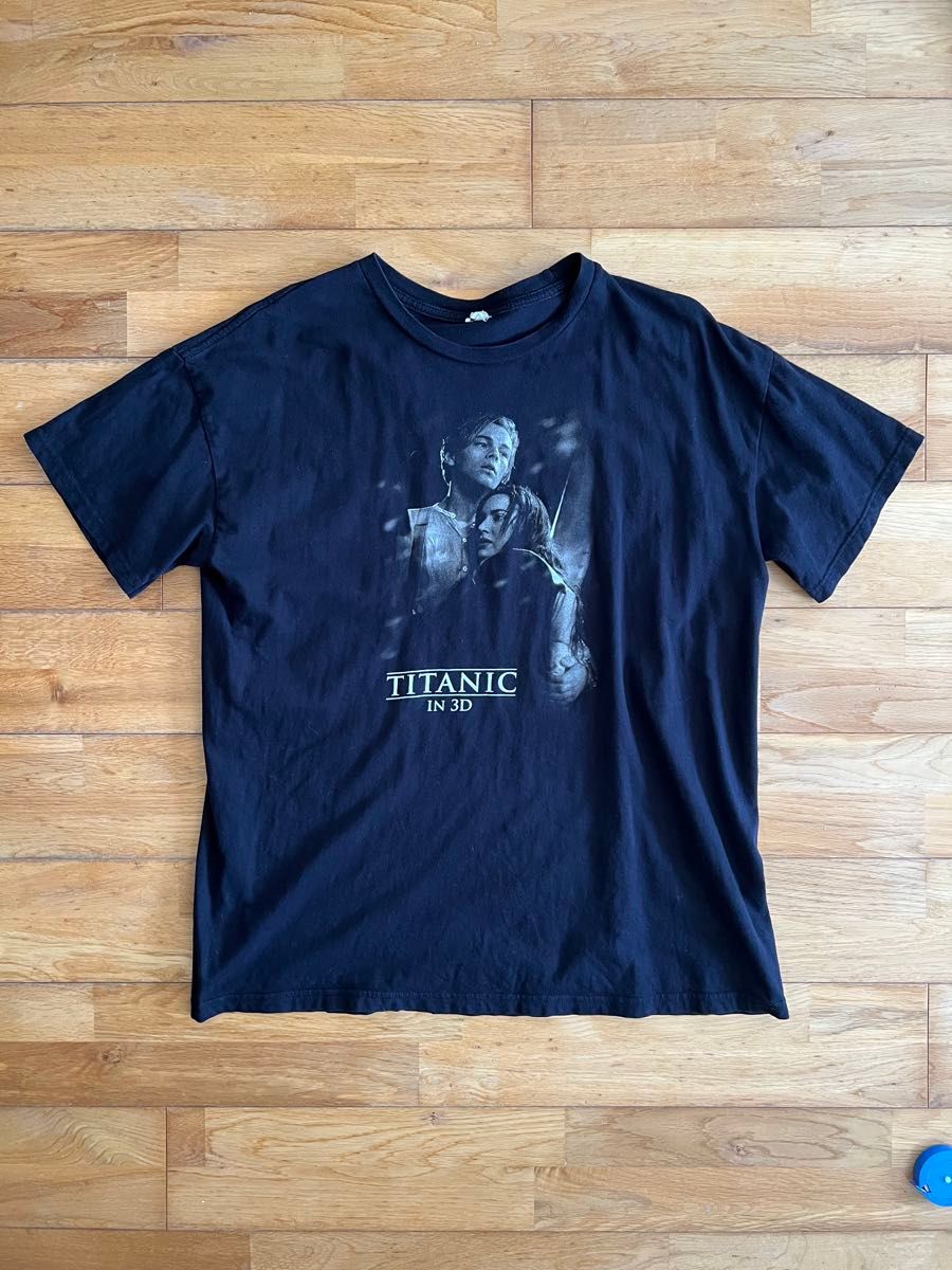 Titanic IN 3D Tシャツ ビンテージ ムービーTシャツ 90s|Yahoo Titanic IN 3D Tシャツ ビンテージ ムービーTシャツ 90s|Yahoo