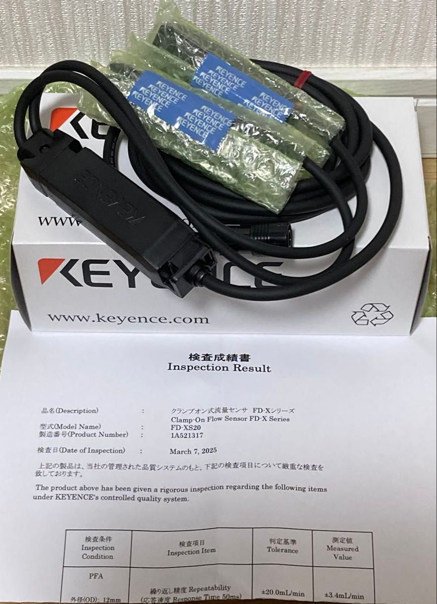 新品・美品】キーエンス 流量計 センサー FDシリーズ まとめ売り 新品・美品】キーエンス 流量計 センサー FDシリーズ まとめ売り