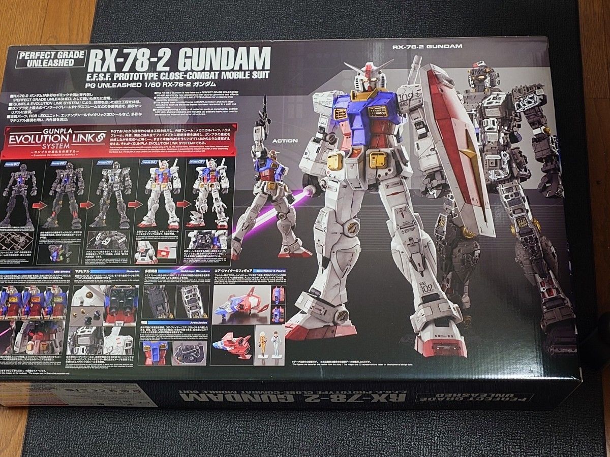 PG UNLEASHED RX-78-2 ガンダム 1/60スケール 機動戦士ガンダム PG UNLEASHED RX-78-2 ガンダム 1/60スケール 機動戦士ガンダム