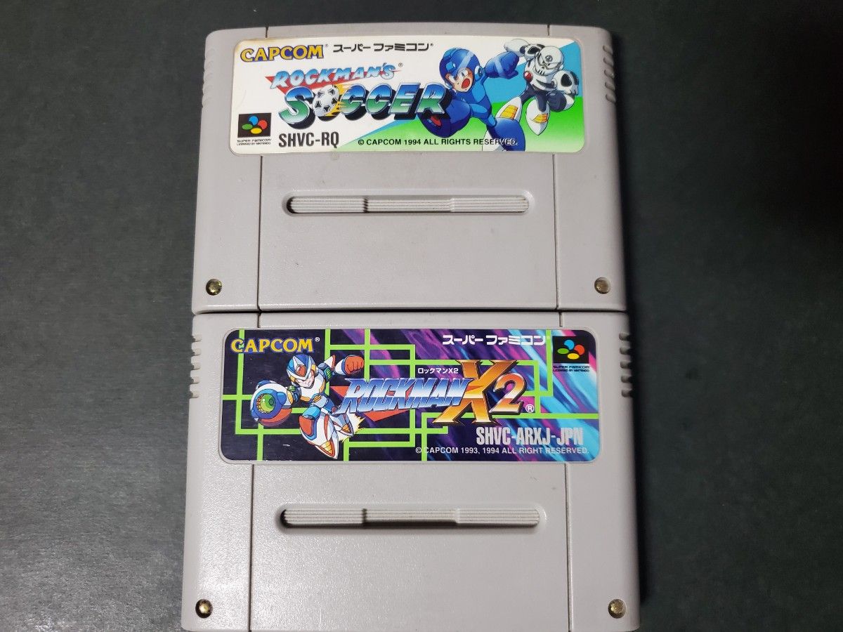 SFC ロックマンx2 ロックマンズサッカー スーパーファミコン SFC ロックマンx2 ロックマンズサッカー スーパーファミコン