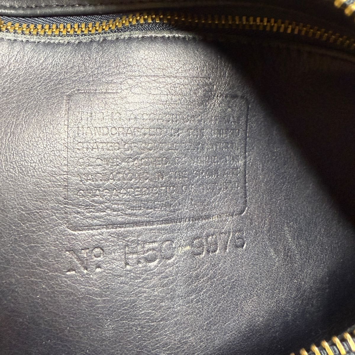 COACH オールドコーチ ショルダーバッグ ブラック レザー2way COACH オールドコーチ ショルダーバッグ ブラック レザー2way