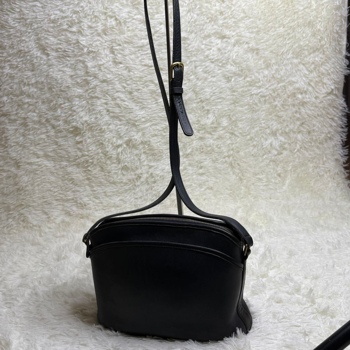 COACH オールドコーチ ショルダーバッグ ブラック レザー2way COACH オールドコーチ ショルダーバッグ ブラック レザー2way