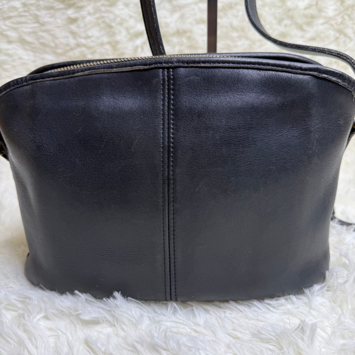 COACH オールドコーチ ショルダーバッグ ブラック レザー2way COACH オールドコーチ ショルダーバッグ ブラック レザー2way