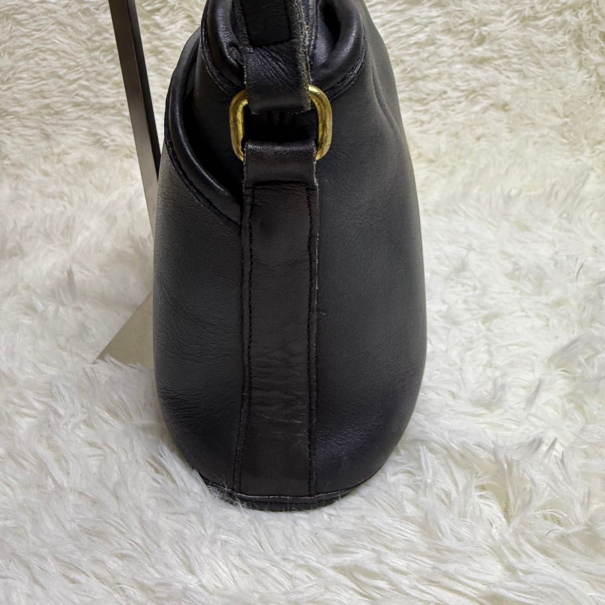 COACH オールドコーチ ショルダーバッグ ブラック レザー2way COACH オールドコーチ ショルダーバッグ ブラック レザー2way