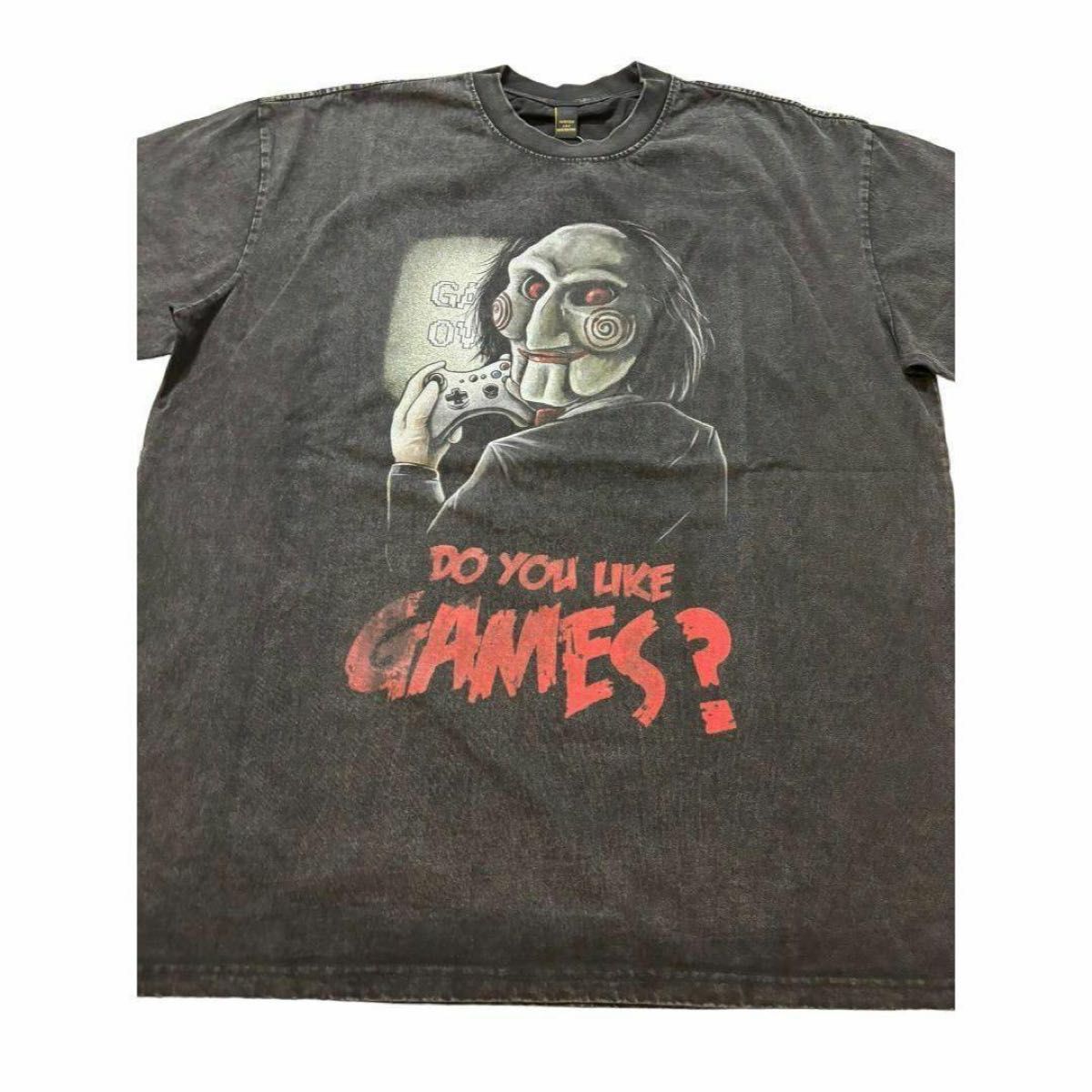 SAW ソウ JIGSAW ジグソウ ホラー ラップ Tシャツ ブラック XL SAW ソウ JIGSAW ジグソウ ホラー ラップ Tシャツ ブラック XL